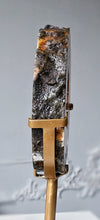 Load image into Gallery viewer, Citrine Quartz Portal / Ring on Gold Stand - 1.75kg #536
