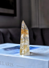 Load image into Gallery viewer, Golden Healer Quartz Tower - small 110g #490
