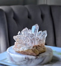 Lade das Bild in den Galerie-Viewer, High Grade Himalayan Quartz Cluster - Pink Hue 490g #572
