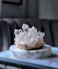 Lade das Bild in den Galerie-Viewer, High Grade Himalayan Quartz Cluster - Pink Hue 490g #572
