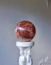 이미지를 갤러리 뷰어에 로드 , Large Fire Quartz / Red Hematoid Quartz Sphere - 1.38kg #142
