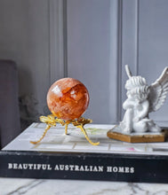 이미지를 갤러리 뷰어에 로드 , Fire Quartz / Red Hematoid Quartz Sphere - 330g #26
