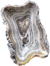 이미지를 갤러리 뷰어에 로드 , Large Mexican Zebra Calcite / Onyx  Bowl - 1.44kg #129

