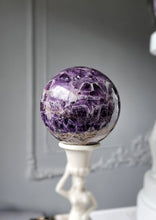 画像をギャラリービューアに読み込む, Chevron Amethyst x Smoky Quartz Sphere - 800g #97
