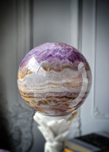 Load image into Gallery viewer, Amethyst &amp; Agate Sphere - 1.21kg #23
