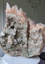 Load image into Gallery viewer, Large Double Sided Pink Himalayan Quartz with Green Chlorite Inclusion - 9.75kg #309
