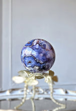Load image into Gallery viewer, Blue Flower Agate Sphere - 658g #120
