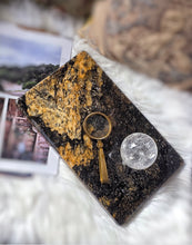 Load image into Gallery viewer, Golden Healer x Black Tourmaline &amp; Mica Plate / Thick Slab / Tray - 3.2kg #105

