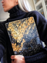 Load image into Gallery viewer, Golden Healer x Black Tourmaline &amp; Mica Plate / Thick Slab / Tray - 3.2kg #105
