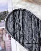 Load image into Gallery viewer, Brazilian Zebra Marble Stone Tray / Plate - 1.3kg #120
