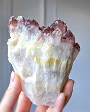 画像をギャラリービューアに読み込む, Red Phantom Quartz Cluster on Rose Gold Stand - 572g #150
