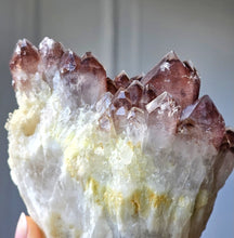 画像をギャラリービューアに読み込む, Red Phantom Quartz Cluster on Rose Gold Stand - 572g #150
