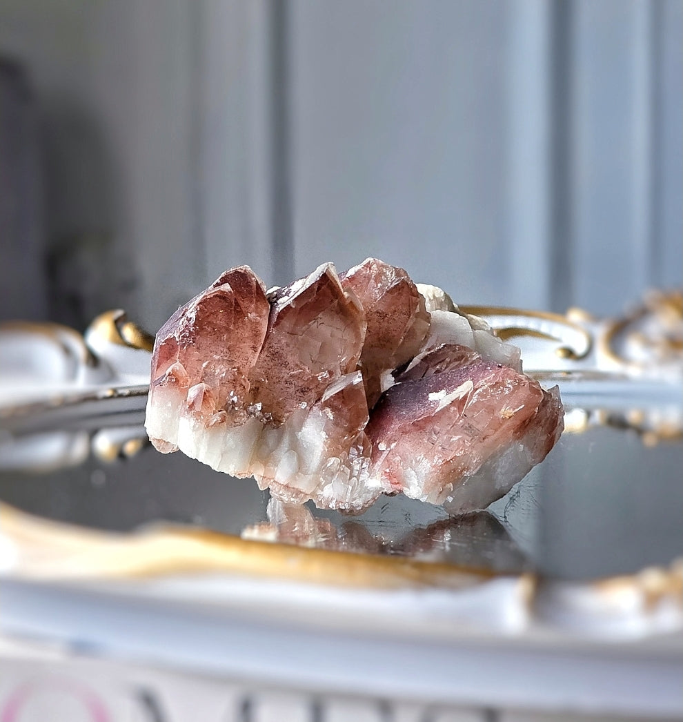 Red Phantom Quartz Cluster - Small 125g #2