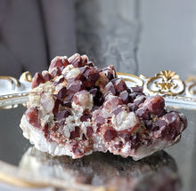 Load image into Gallery viewer, Red Hematite / Red Phantom Quartz Cluster - Double Sided 596g #6
