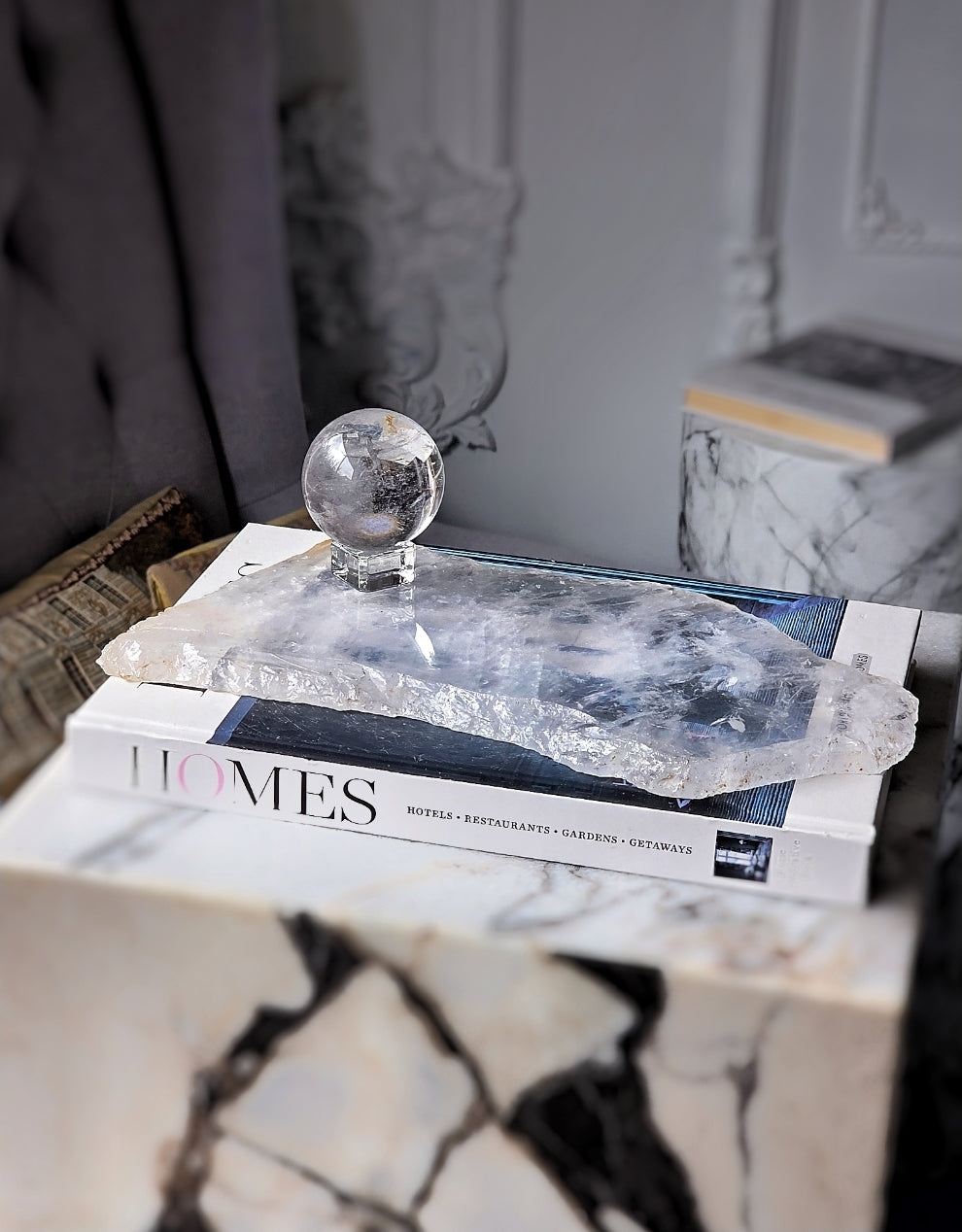 Clear Quartz Slab - 937g #1