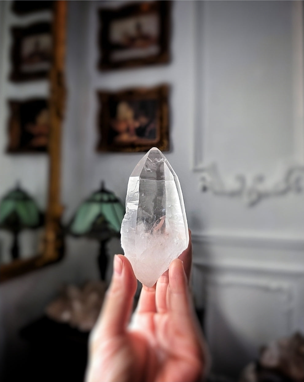 Lemurian Seed Clear Quartz - 158g #347