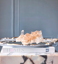 Load image into Gallery viewer, Peach Himalayan Quartz Cluster - 866g #479
