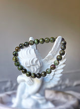 Load image into Gallery viewer, Green Tourmaline Bracelet - 7.5mm #1
