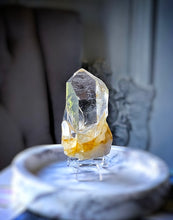 Load image into Gallery viewer, Golden Healer Quartz Point on Stand - 98g #18
