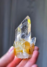 Load image into Gallery viewer, Golden Healer Quartz Point on Stand - 98g #18
