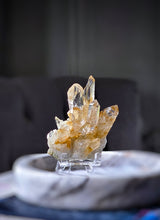 Load image into Gallery viewer, High Grade Golden Healer Quartz Cluster on Stand - mini 78g #71
