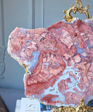 Load image into Gallery viewer, Large Pink &amp; Blue Agate Slab - 1.14kg #7
