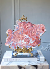 Load image into Gallery viewer, Large Pink &amp; Blue Agate Slab - 1.14kg #7
