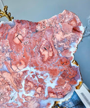 Load image into Gallery viewer, Large Pink &amp; Blue Agate Slab - 1.14kg #7
