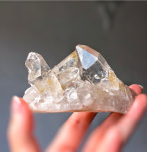 Load image into Gallery viewer, High Grade Golden Healer Quartz Cluster - small 137g #19
