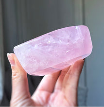 이미지를 갤러리 뷰어에 로드 , Rose Quartz Heart Bowl - 320g #393
