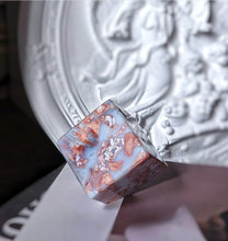 이미지를 갤러리 뷰어에 로드 , Pink &amp; Blue Agate Cube - 197g #351
