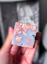 Load image into Gallery viewer, Druzy Pink &amp; Blue Agate Cube - 152g #367

