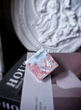 將圖片載入圖庫檢視器 Druzy Pink &amp; Blue Agate Cube - 171g #436
