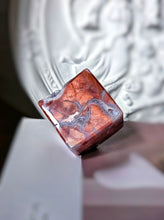 將圖片載入圖庫檢視器 Druzy Pink &amp; Blue Agate Cube - 167g #18
