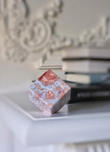 將圖片載入圖庫檢視器 Druzy Pink &amp; Blue Agate Cube - 172g #97
