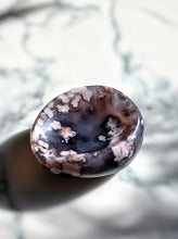 이미지를 갤러리 뷰어에 로드 , Black Flower Agate Bowl / Soap Dish - 458g #389
