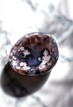 이미지를 갤러리 뷰어에 로드 , Black Flower Agate Bowl / Soap Dish - 458g #389
