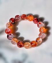 Load image into Gallery viewer, | High Grade | Golden Healer x Red Hematoid Quartz Bracelet - 56g / 14mm #383
