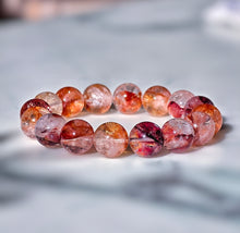 Load image into Gallery viewer, | High Grade | Golden Healer x Red Hematoid Quartz Bracelet - 56g / 14mm #383
