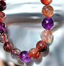 이미지를 갤러리 뷰어에 로드 , High Grade | Dark Super Seven Bracelet - 25g / 10mm #385
