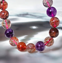 이미지를 갤러리 뷰어에 로드 , High Grade | Dark Super Seven Bracelet - 25g / 10mm #385
