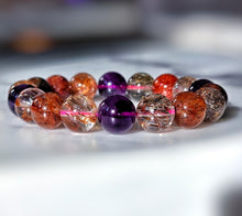 將圖片載入圖庫檢視器 High Grade | Dark Super Seven Bracelet - 39g / 12mm #377

