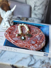 이미지를 갤러리 뷰어에 로드 , Pink Amethyst Slab on Rose Gold Stand - 1.66kg #348
