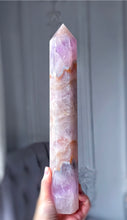 將圖片載入圖庫檢視器 Large Amethyst &amp; Agate Tower on Hand Stand - 1.15kg #373 (Set of 2pcs)
