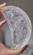 Cargar imagen en el visor de la galería, Rainbow Clear Quartz Moon Bowl - small #098
