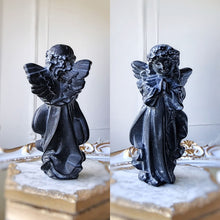 Load image into Gallery viewer, Black Onyx Angel Carving - small
