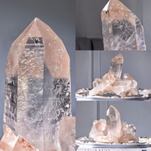 이미지를 갤러리 뷰어에 로드 , Record Keeper Pink Himalayan Quartz Cluster - 1.83kg #470
