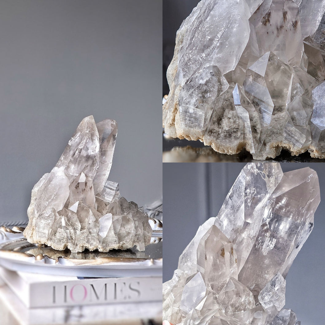 High Grade Himalayan Garden Quartz Cluster - 1.37kg #474