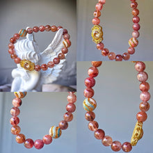 Load image into Gallery viewer, Red Rutilated Quartz Bracelet - 9mm #1
