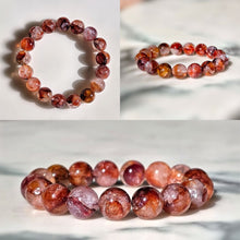 Load image into Gallery viewer, Golden Healer x Red Hematoid Quartz Bracelet - 42g / 12.5mm #382
